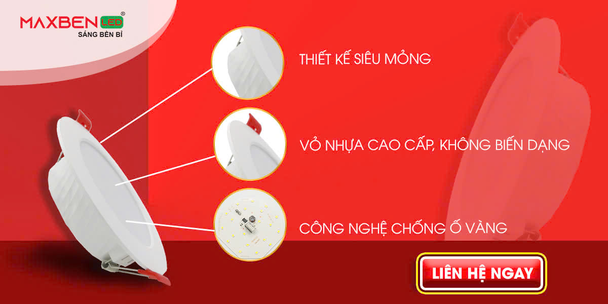 Ưu điểm đèn âm trần Happy V2.