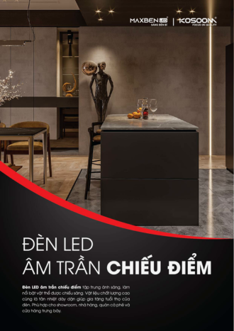Đèn LED âm trần chiếu điểm